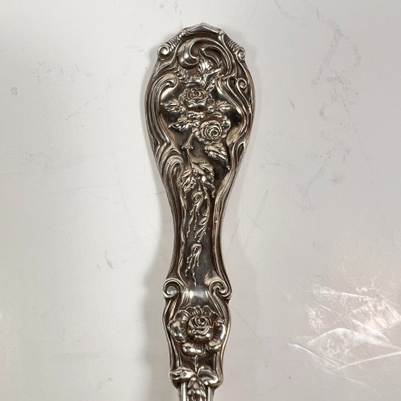 Vtg Glenrose Serving Spoon Wm. A. Rogers Silverplate A1 Large 1900 - Picture 11 of 16